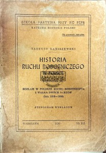 Historia ruchu robotniczego w Polsce
