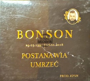Bonson, KPSN – Postanawia Umrzeć CD Autograf