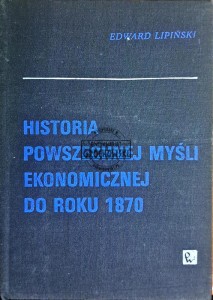 Historia powszechnej myśli ekonomicznej do roku 1870
