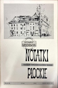 Notatki płockie 3/164 1996