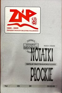 Notatki płockie 3/204 2005