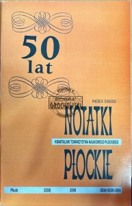 Notatki płockie 3/208 2006