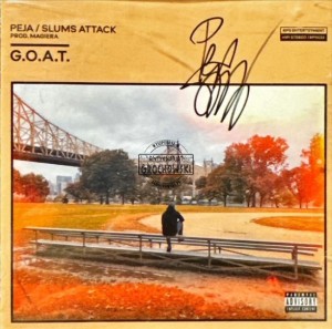Peja / Slums Attack – G.O.A.T CD Autograf