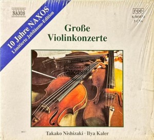 Takako Nishizaki, Ilya Kaier - Grosse Violinkonzerto 5CD