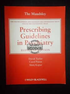 The Maudsley Prescribing Guidelines in Psychiatry