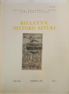 Biuletyn historii sztuki 1979 / 2