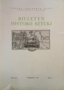 Biuletyn historii sztuki 1978 / 3