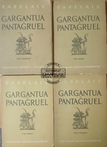 Gargantua i Pantagruel, tomy 1 - 4