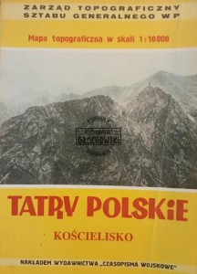 Mapa 1 : 10 000, Tatry Polskie, Kościelisko