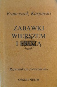 Zabawki wierszem i prozą