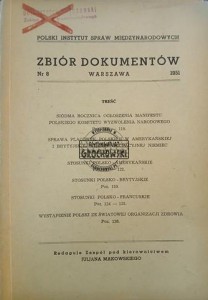 Zbiór dokumentów 8 / 1951