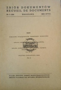 Zbiór dokumentów 3 / 1962
