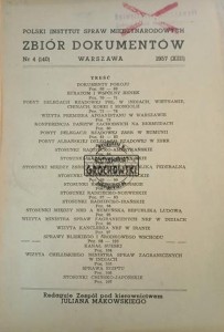 Zbiór dokumentów 4 / 1957