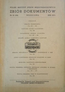 Zbiór dokumentów 12 / 1956