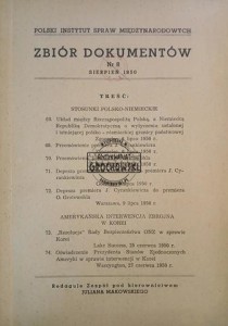 Zbiór dokumentów 8 / 1950