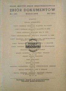 Zbiór dokumentów 1 / 1957