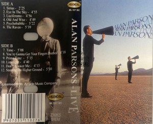 Alan Parsons – Alan Parsons Live Kaseta
