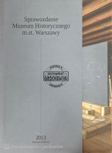 Sprawozdanie Muzeum Historycznego m.st . Warszawy