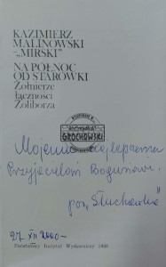 Na północ od Starówki. Żołnierze łączności Żoliborza (autograf)