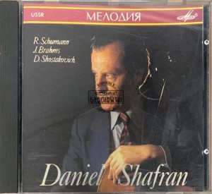 Daniel Shafran – R. Schumann, J. Brahms, D. Shostakovich CD
