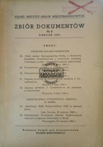 Zbiór dokumentów 8 / 1950