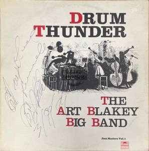 The Art Blakey Big Band featuring John Coltrane – Drum Thunder LP (+Autograf)