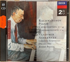 Rachmaninov - Vladimir Ashkenazy, London Symphony Orchestra, André Previn – Piano Concertos 1-4 2CD