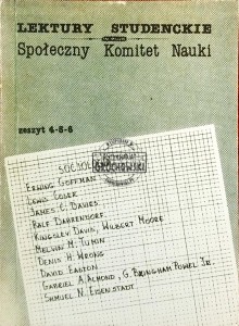 Lektury studenckie. Społeczny Komitet Nauki, zeszyt 4-5-6