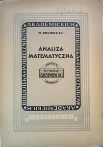 Analiza matematyczna, tom 4