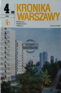 Kronika Warszawy (4/60) 1984