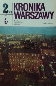 Kronika Warszawy (2/70) 1987