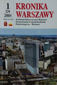 Kronika Warszawy (1/124) 2005