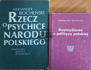 Rozmyślania o polityce polskiej, Recz o psychice narodu polskiego
