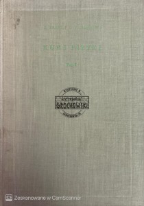 Kurs fizyki tom 1