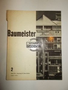 Baumeister. Zeitschrift fur Architektur - Planung - Umwelt. 2/1966