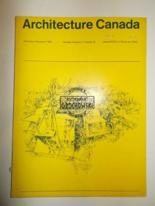 Architecture Canada 11/1968 (vol. 45)