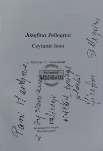 Czytanie losu (autograf)