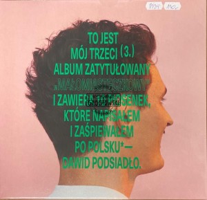 Dawid Podsiadło – Małomiasteczkowy LP