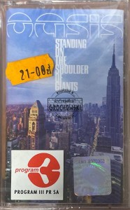Oasis – Standing On The Shoulder Of Giants Kaseta