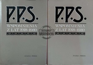 P.P.S. Wspomnienia z lat 1918-1939, T.1-2