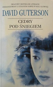 Cedry pod śniegiem