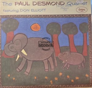 The Paul Desmond Quartet Featuring Don Elliott – The Paul Desmond Quartet Featuring Don Elliott LP