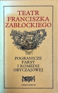Pograniczne farsy I komedii obyczajowaej