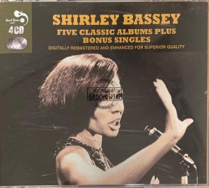 Shirley Bassey – Five Classic Albums Plus Bonus Singles 4CD (Box Set)
