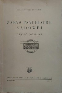Zarys psychiatrii sądowej