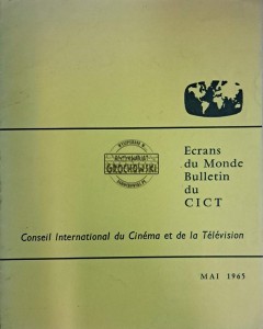 Ecrans du Monde Bulletin du CICT