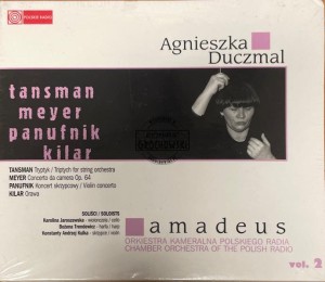 Agnieszka Duczmal, Amadeus, Tansman, Meyer, Panufnik, Kilar – Amadeus Vol. 2 CD