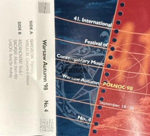 Various – Warsaw Autumn '98 No.4 Kaseta