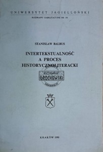 Intertesktualność a proces historycznoliteracki