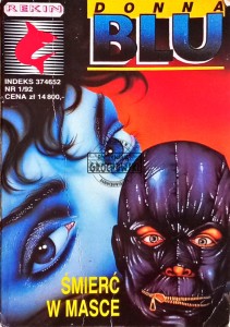 Komiksy Rekin,  nr 1/92. Donna Blu. Śmierć w masce